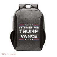 Veterans For Trump Vance President Election Campaign Vector Backpack thumb 0
