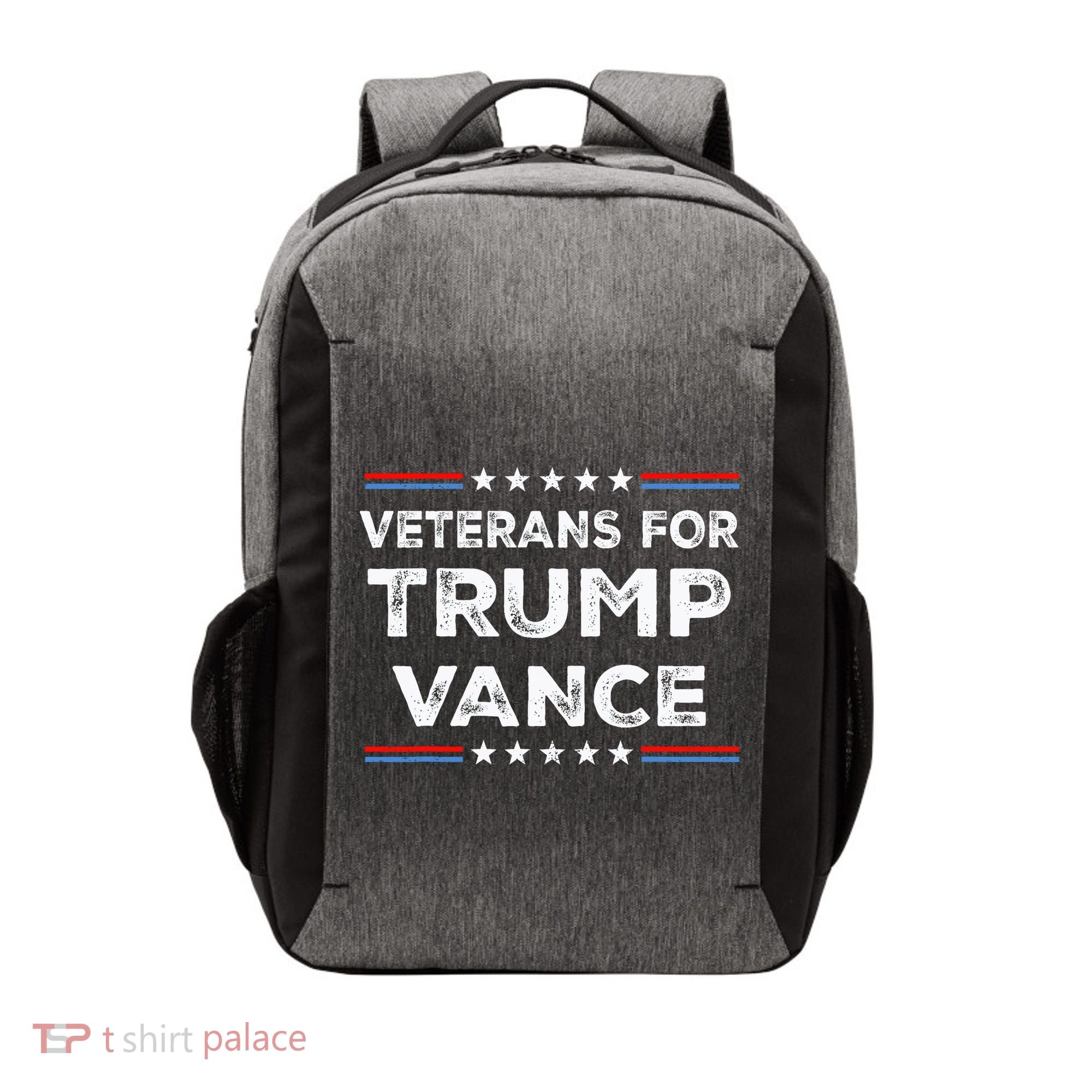 Veterans For Trump Vance President Election Campaign Vector Backpack