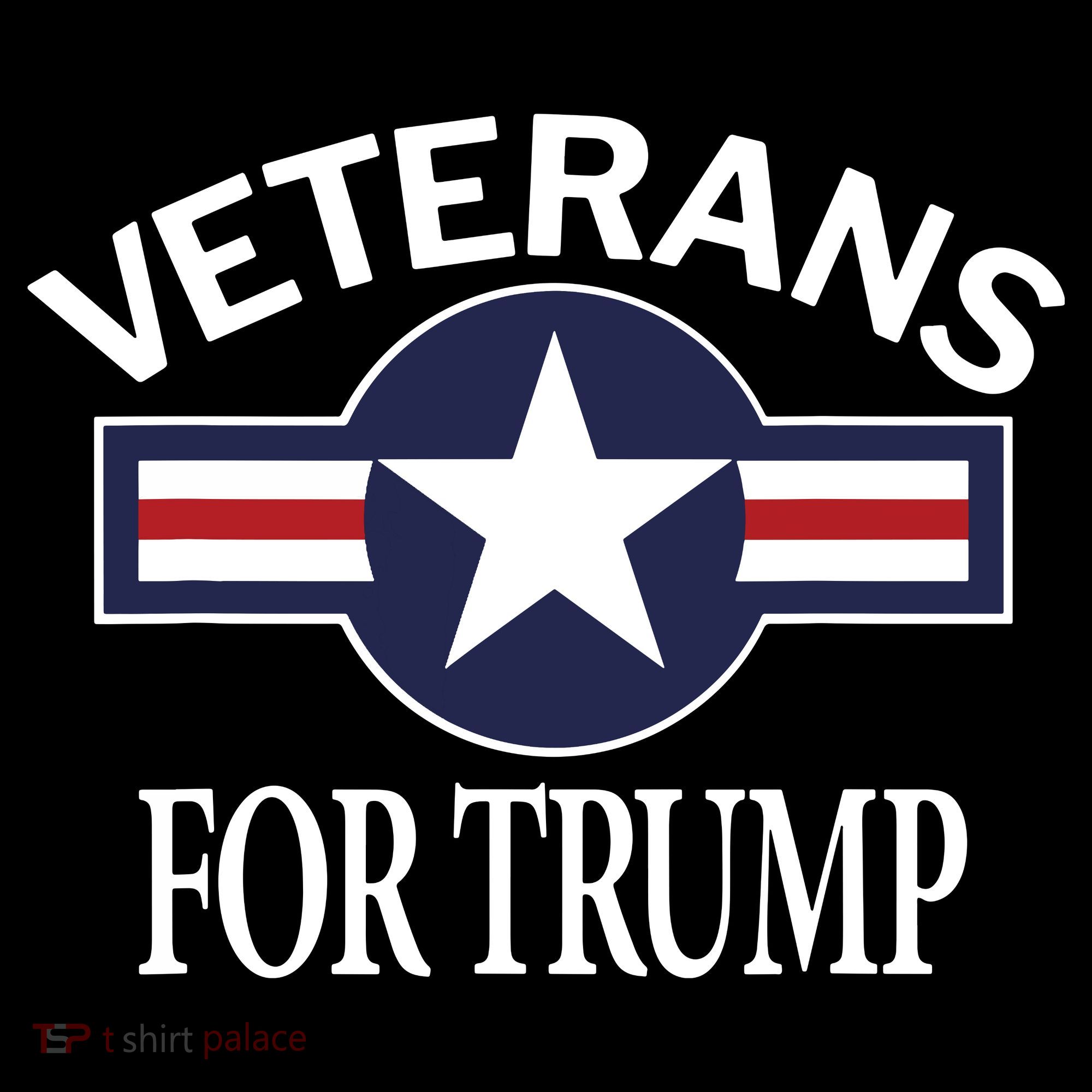 Veterans For Trump Long Sleeve Shirt