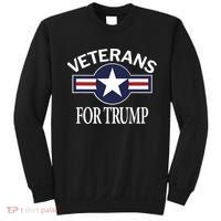 Veterans For Trump Sweatshirt thumb 0