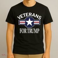 Veterans For Trump T-Shirt thumb 3