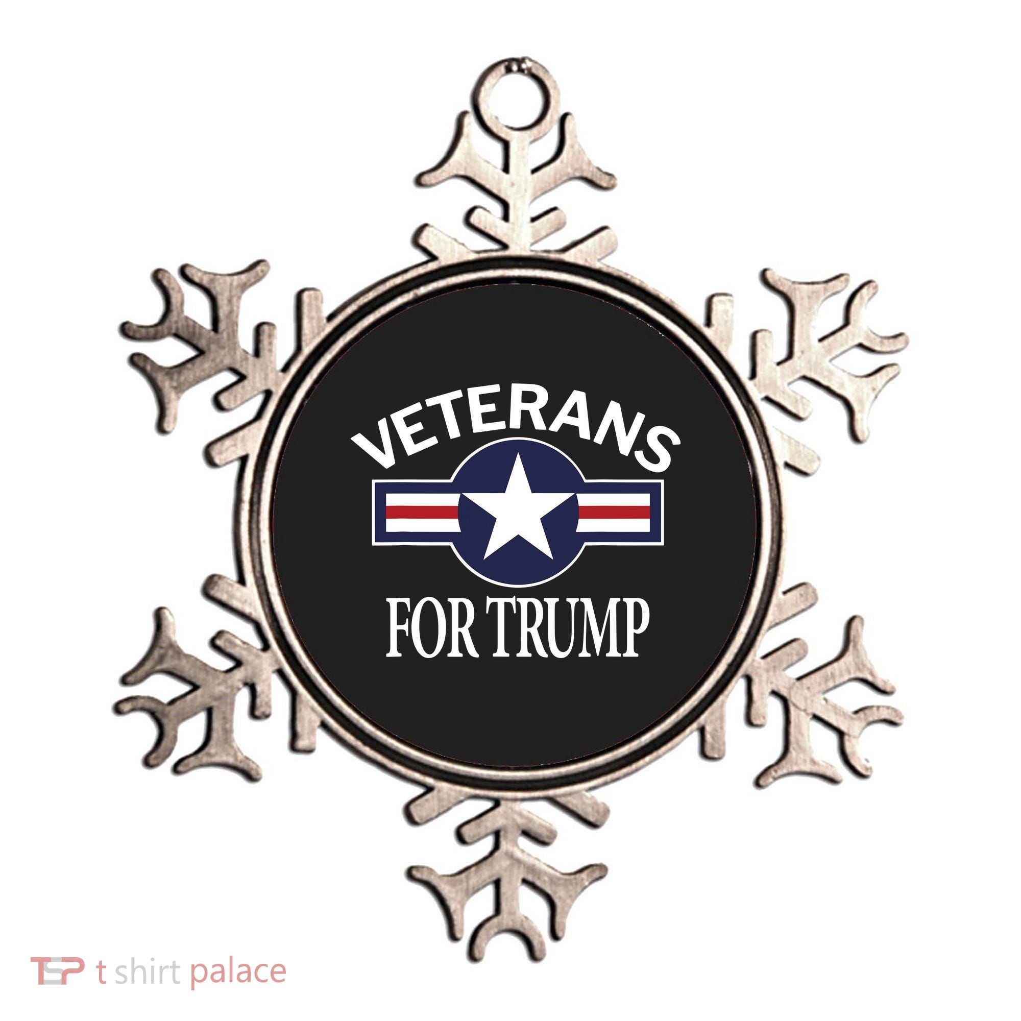 Veterans For Trump Ornament