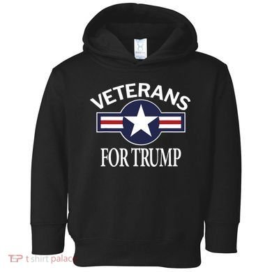 Veterans For Trump Toddler Hoodie