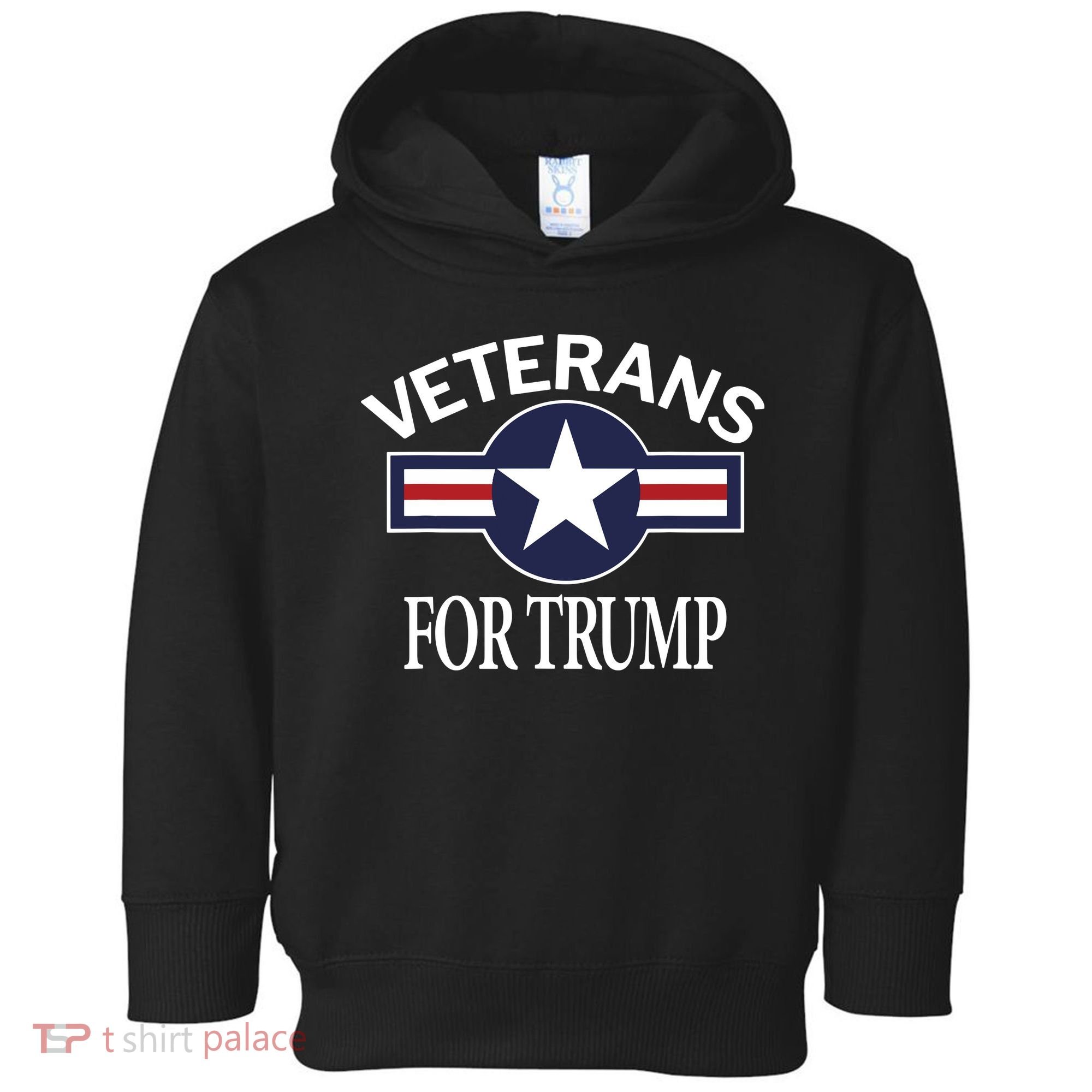 Veterans For Trump Toddler Hoodie