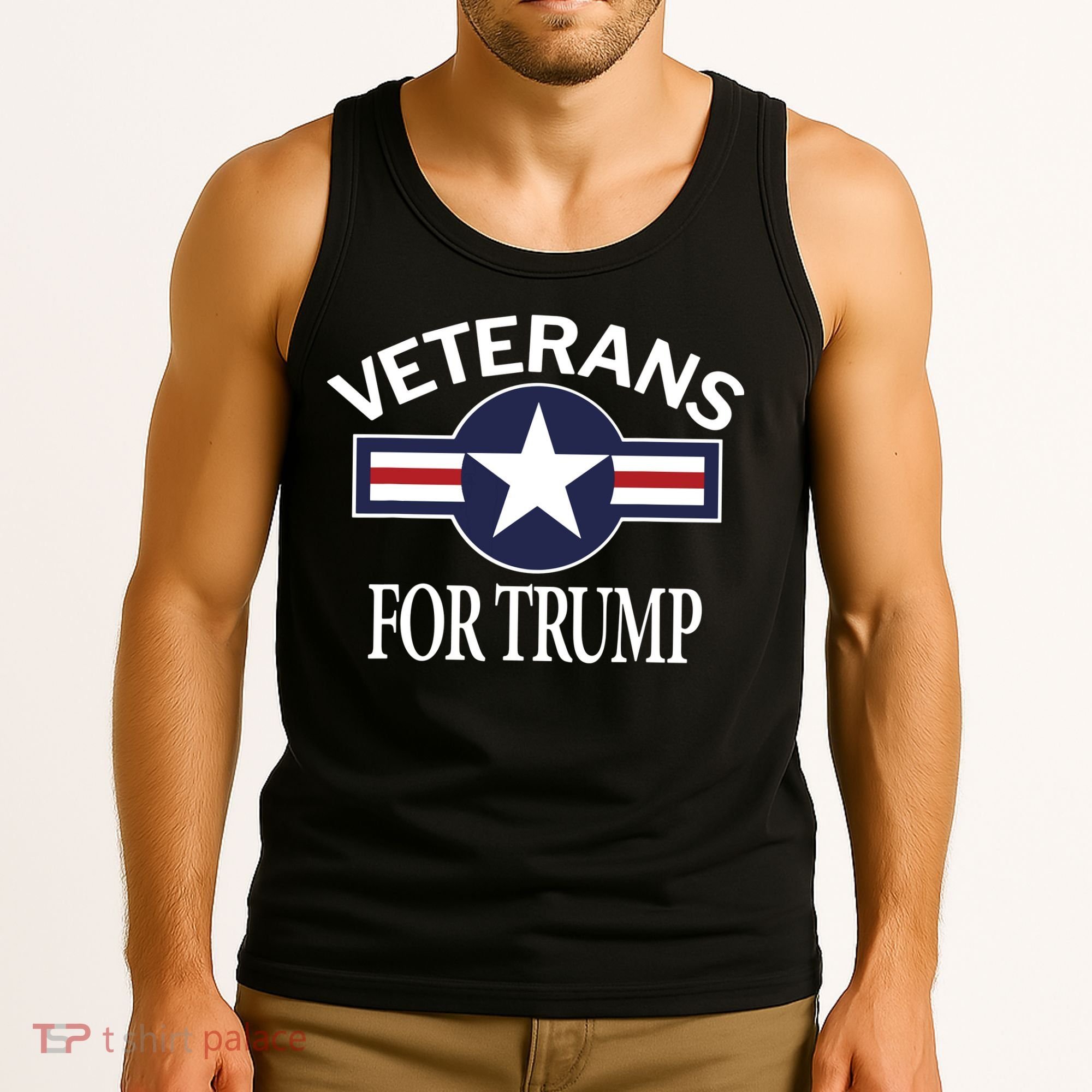Veterans For Trump Tank Top