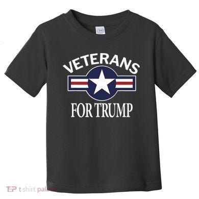 Veterans For Trump Toddler T-Shirt