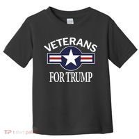 Veterans For Trump Toddler T-Shirt thumb 0