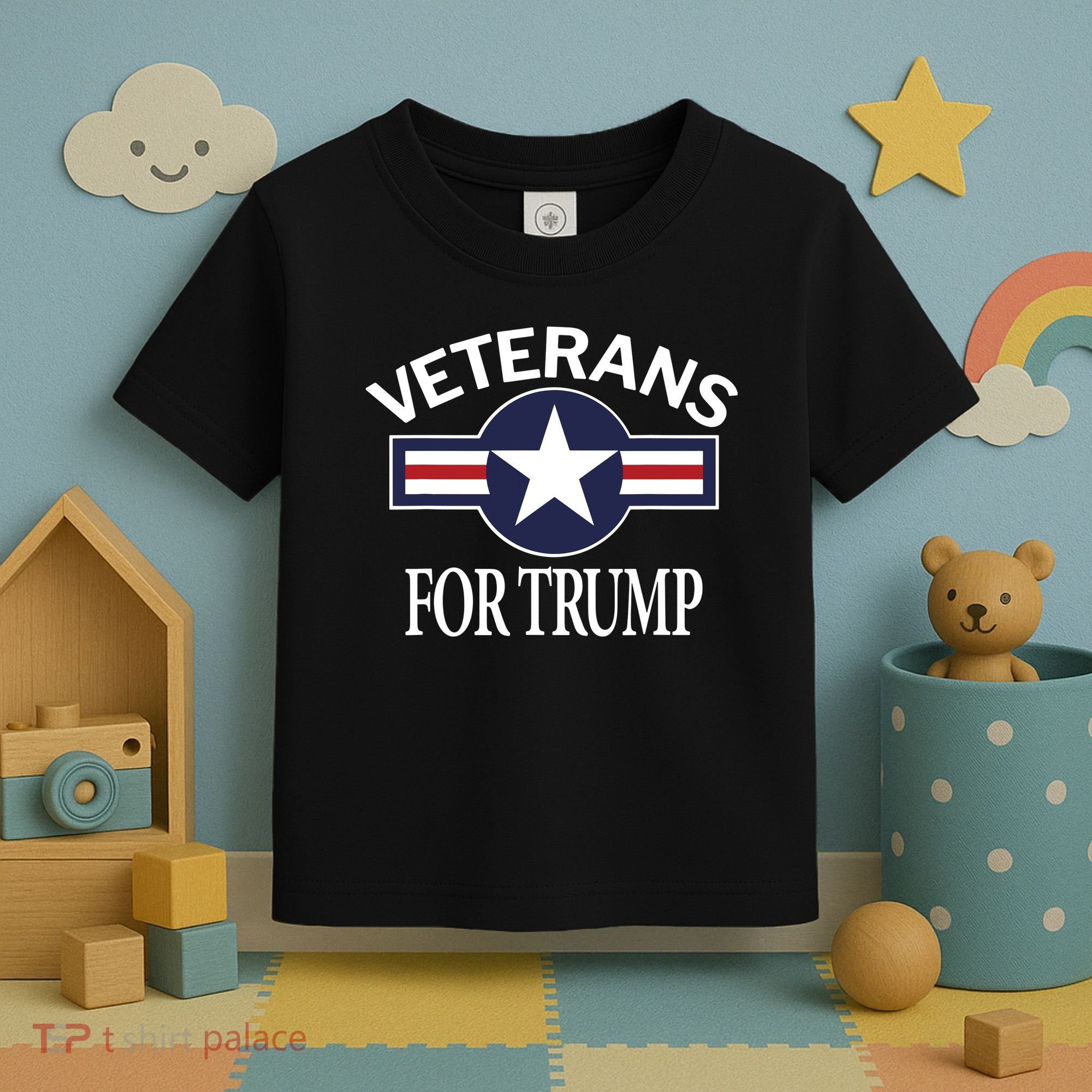 Veterans For Trump Toddler T-Shirt