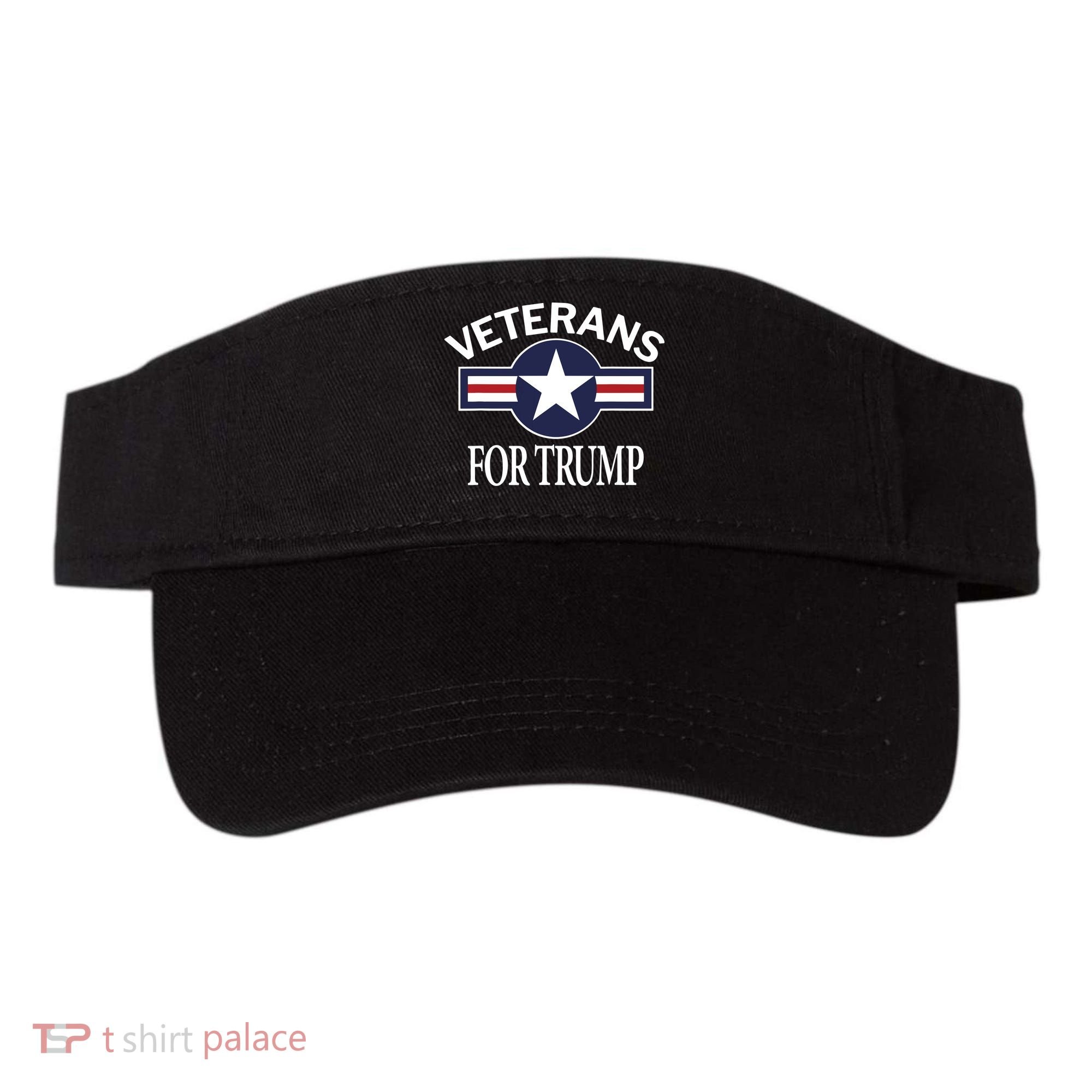 Veterans For Trump Visor