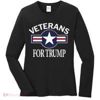 Veterans For Trump Women's Long Sleeve Shirt thumb 0