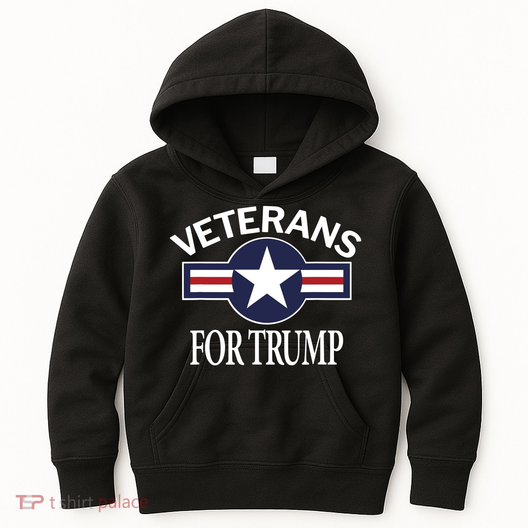 Veterans For Trump Kids Hoodie