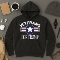 Veterans For Trump Hoodie thumb 3