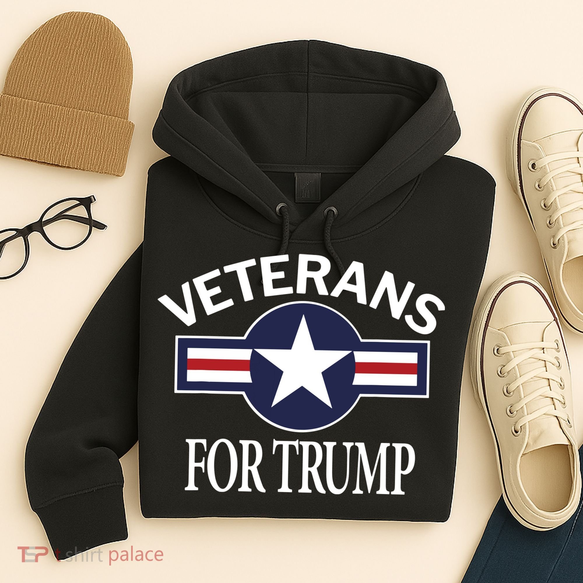 Veterans For Trump Hoodie