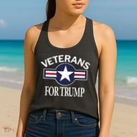 Veterans For Trump Women's Tank Top thumb 2
