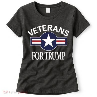 Veterans For Trump Women's T-Shirt