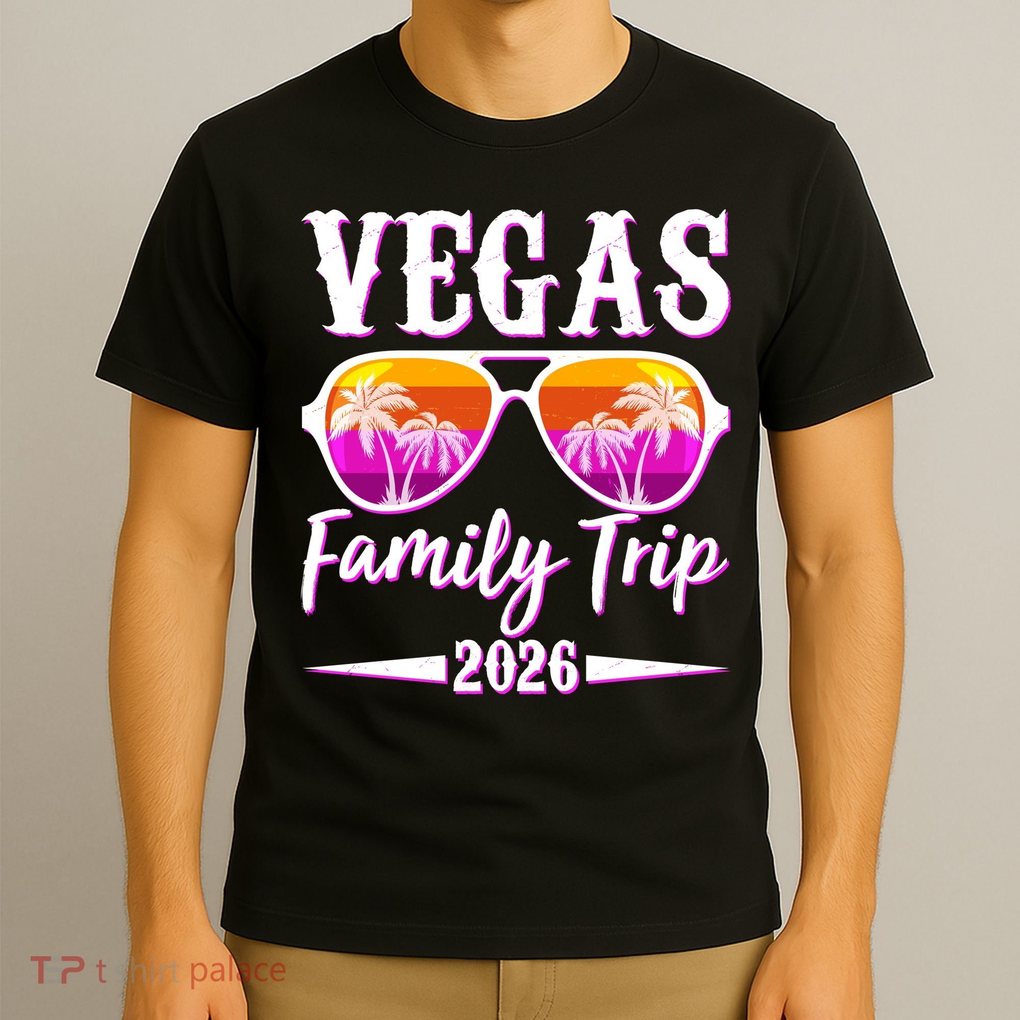 Vegas Family Trip 2026 Vacation T-Shirt