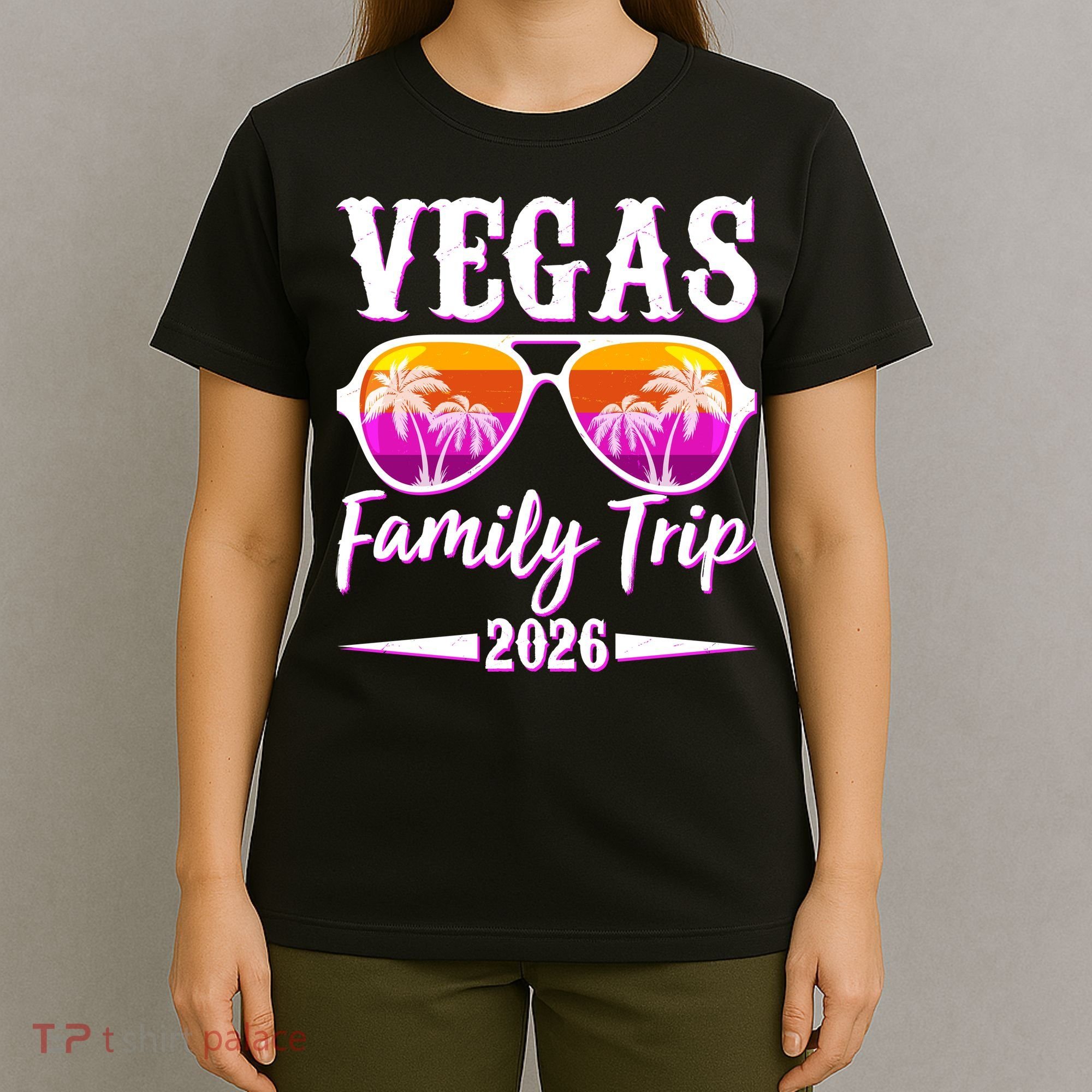 Vegas Family Trip 2026 Vacation T-Shirt