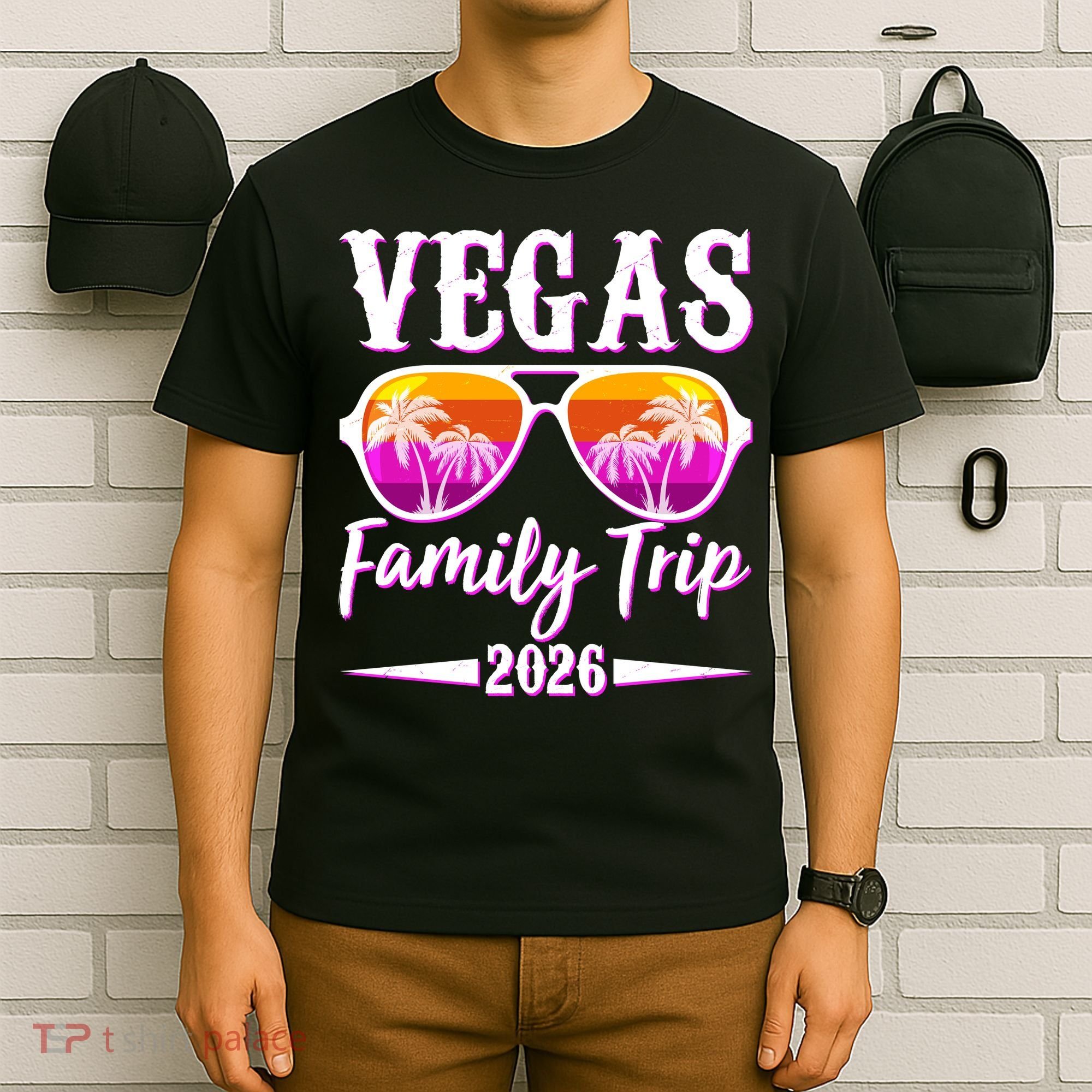 Vegas Family Trip 2026 Vacation T-Shirt