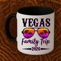 Vegas Family Trip 2026 Vacation Coffee Mug thumb 2