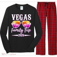 Vegas Family Trip 2026 Vacation Long Sleeve Pajama Set thumb 0
