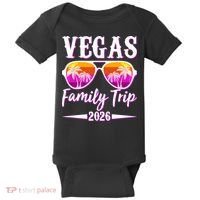 Vegas Family Trip 2026 Vacation Baby Bodysuit thumb 0