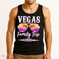 Vegas Family Trip 2026 Vacation Tank Top thumb 3