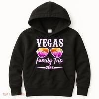 Vegas Family Trip 2026 Vacation Kids Hoodie thumb 0