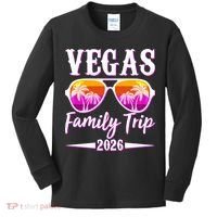 Vegas Family Trip 2026 Vacation Kids Long Sleeve Shirt thumb 0