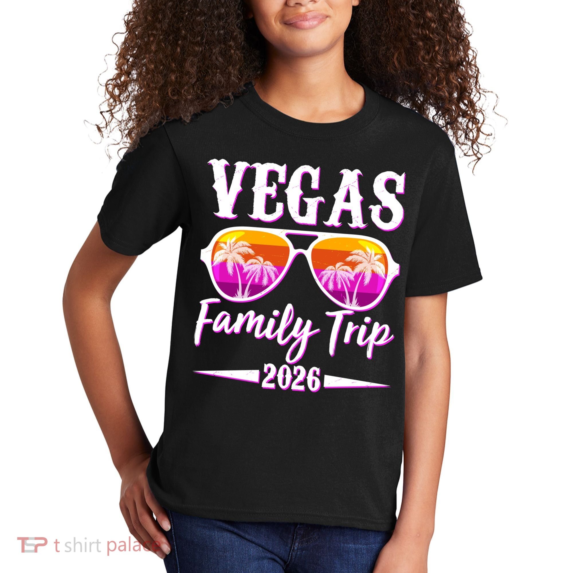Vegas Family Trip 2026 Vacation Kids T-Shirt