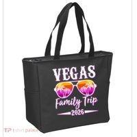 Vegas Family Trip 2026 Vacation Tote Bag thumb 2