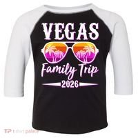 Vegas Family Trip 2026 Vacation Toddler Fine Jersey T-Shirt thumb 0