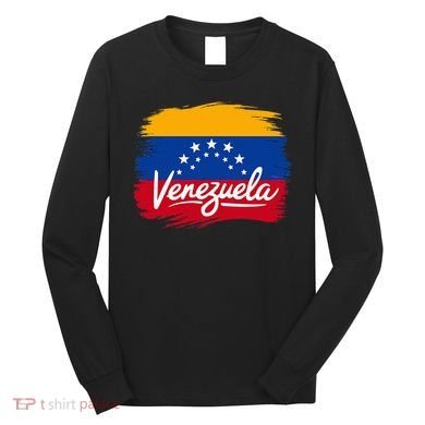 Venezuela Flag Venezuelan Long Sleeve Shirt