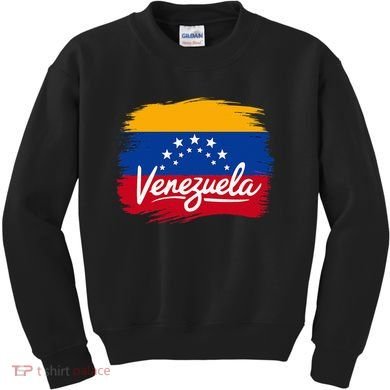 Venezuela Flag Venezuelan Kids Sweatshirt