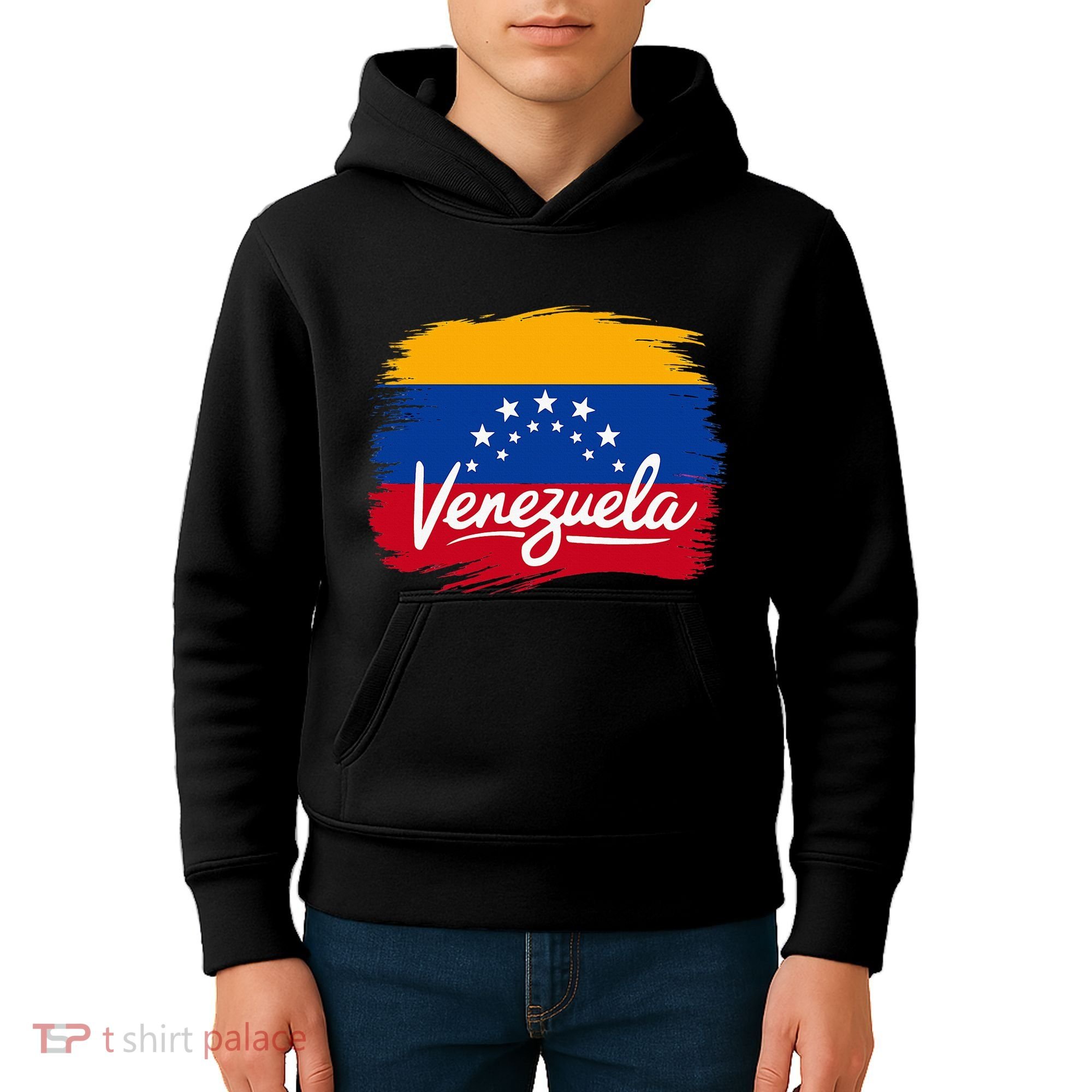 Venezuela Flag Venezuelan Kids Hoodie