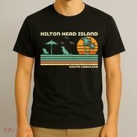Vintage Family Vacation South Carolina Hilton Head Island T-Shirt thumb 3