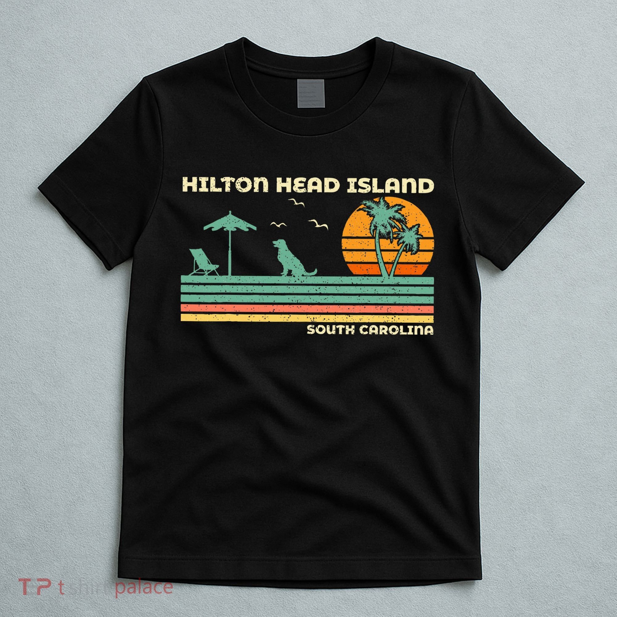 Vintage Family Vacation South Carolina Hilton Head Island T-Shirt