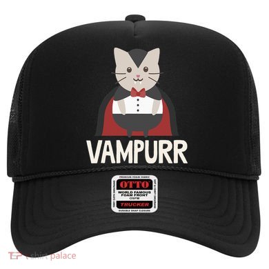 Vampurr Funny Vampire Cat Halloween Gift Hat