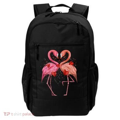 Valentine Flamingos Backpack