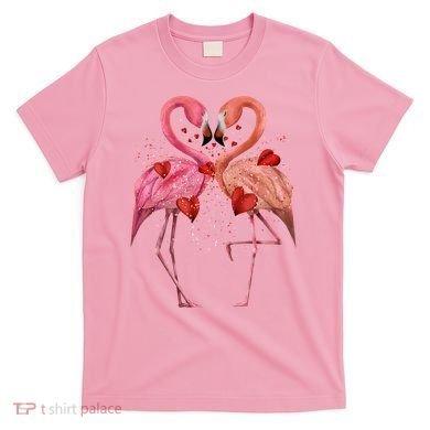 Valentine Flamingos T-Shirt