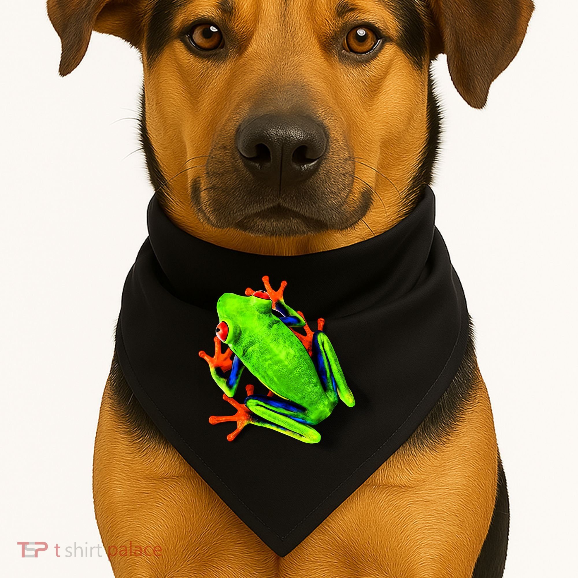 Vibrant Frog USA-Made Doggie Bandana