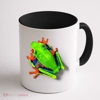 Vibrant Frog Coffee Mug thumb 1