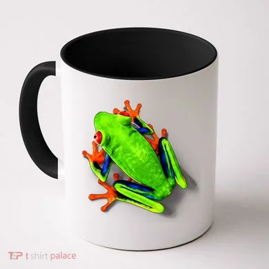 Vibrant Frog Coffee Mug