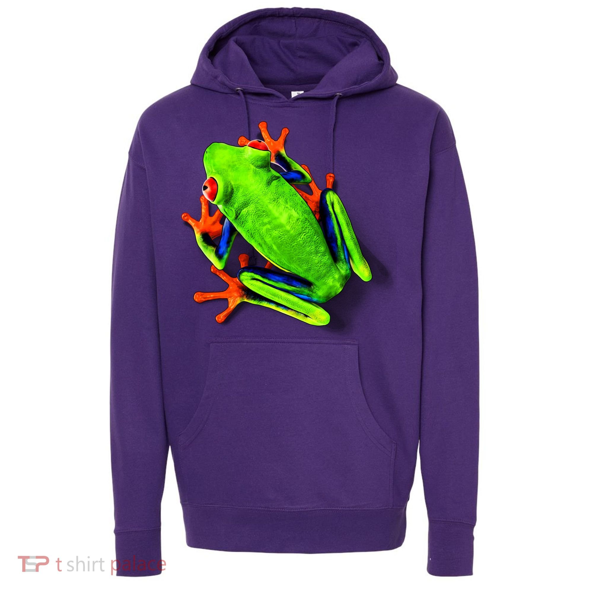 Vibrant Frog Hoodie