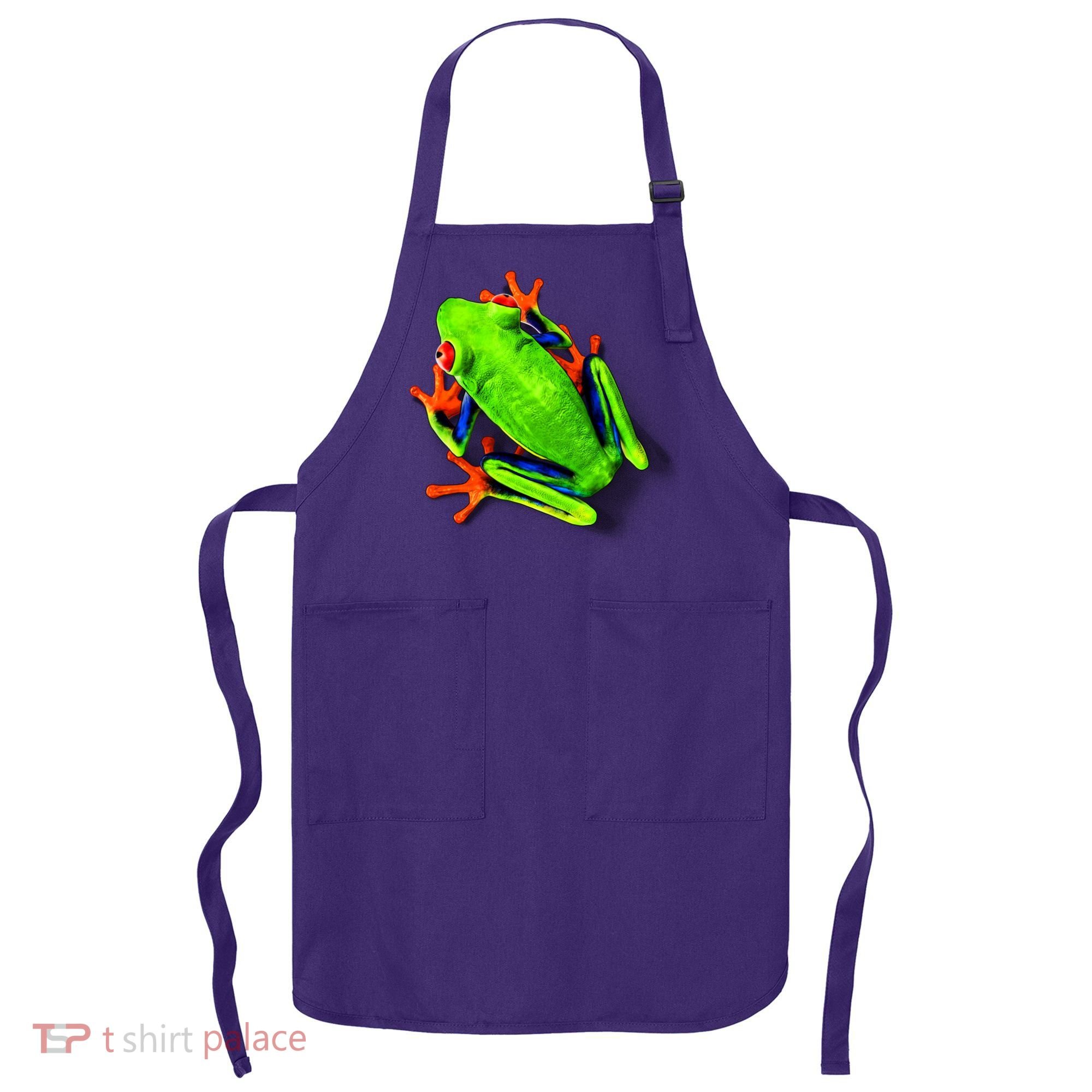 Vibrant Frog Apron