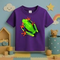 Vibrant Frog Toddler T-Shirt thumb 3
