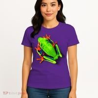 Vibrant Frog Women's T-Shirt thumb 4