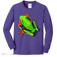 Vibrant Frog Kids Long Sleeve Shirt thumb 0