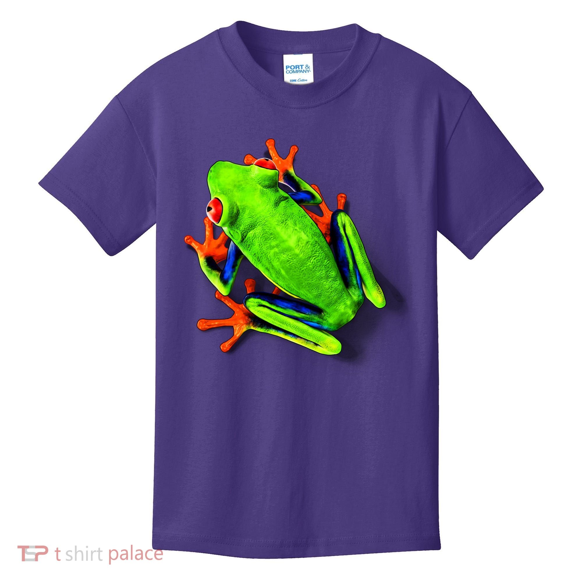 Vibrant Frog Kids T-Shirt
