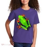 Vibrant Frog Kids T-Shirt thumb 2