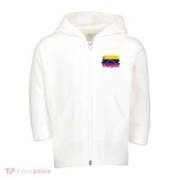 Venezuela Flag Toddler Zip Fleece Hoodie thumb 0